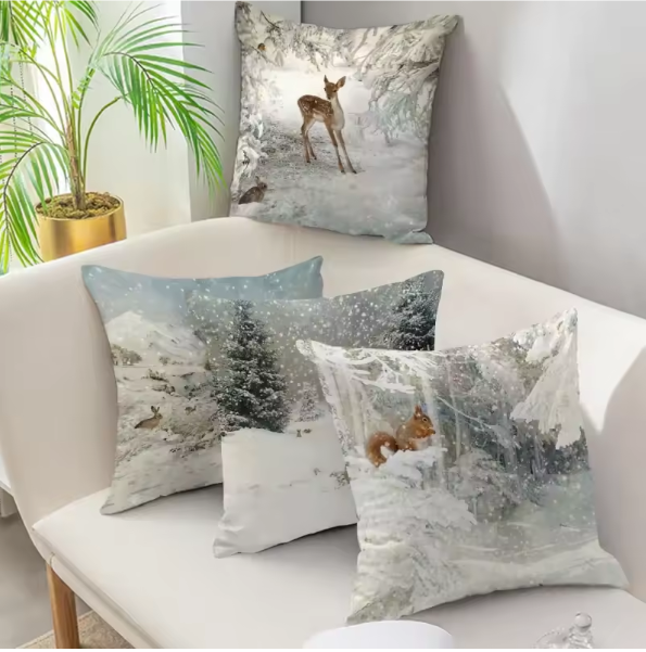 Winter Wonderland Cushion Cover Set
