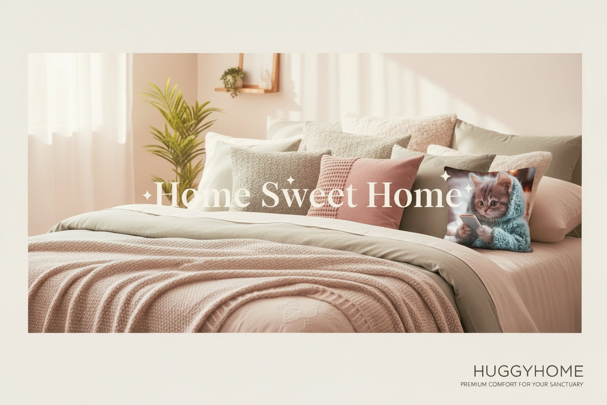 Brighter Pink HuggyHome Banner