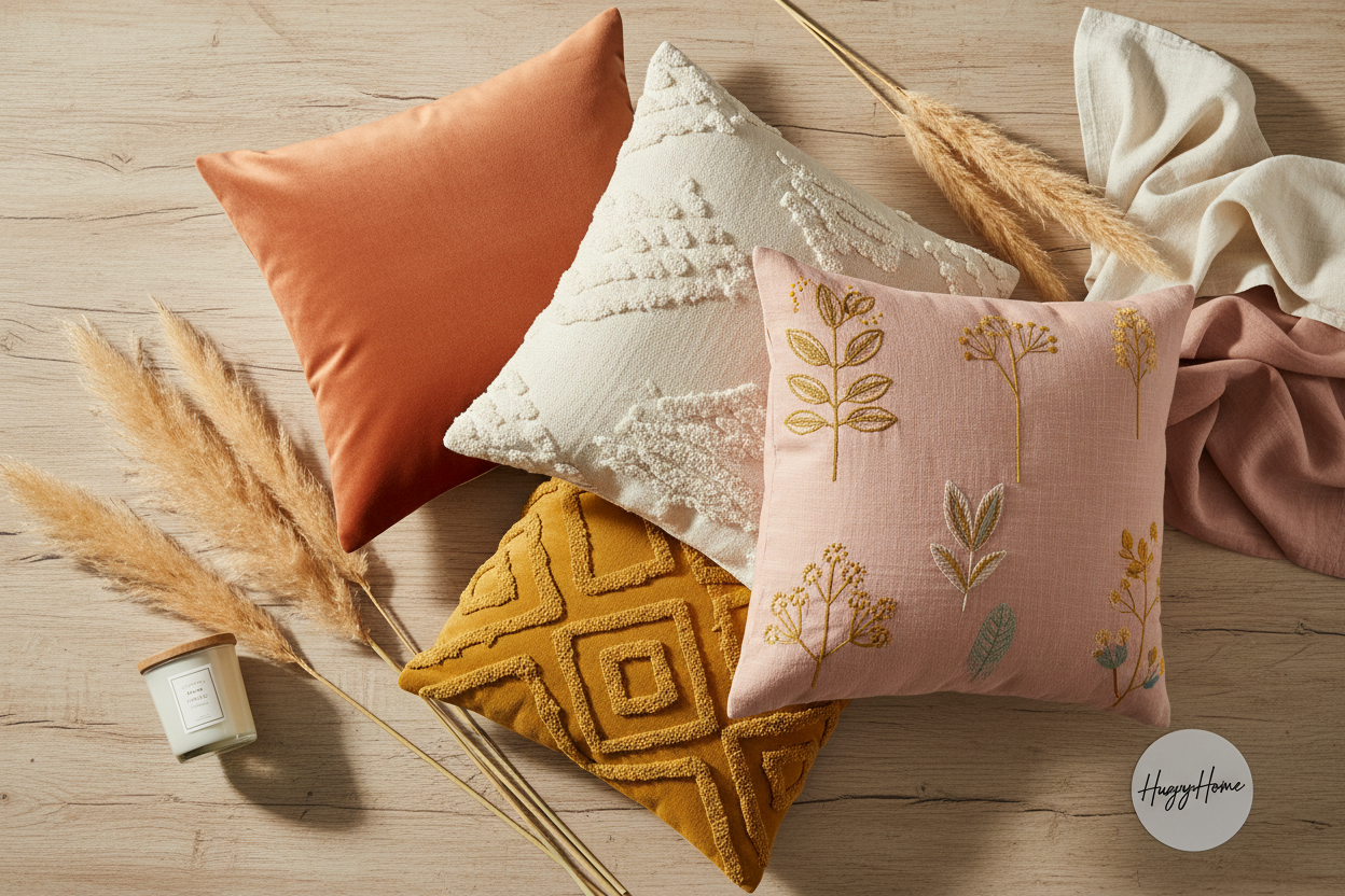 HuggyHome Catalog Banner - Luxe Flatlay